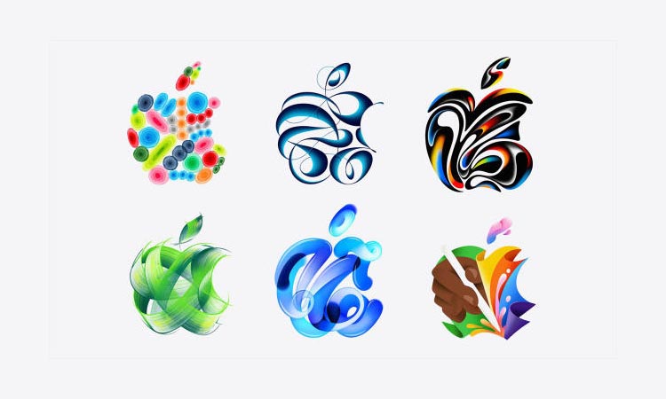 اپل با ۶ لوگو رنگارنگ به استقبال رویداد رها باش - آژانس مدیا و مارکتینگ ردی استودیو