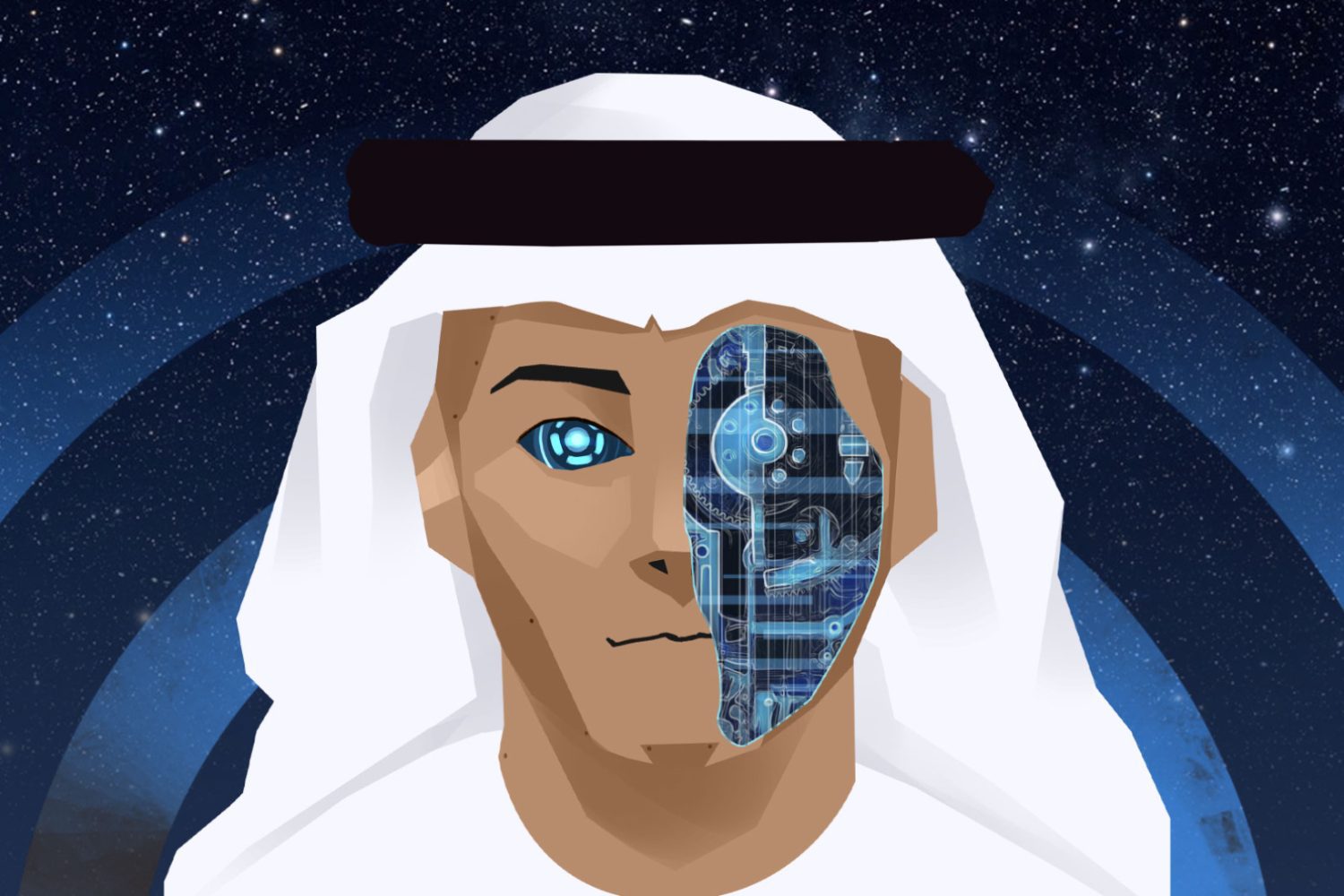 هوش مصنوعی اختصاصی کشور امارات برای رقابت با بزرگان دنیا - آژانس مدیا و مارکتینگ ردی استودیو
